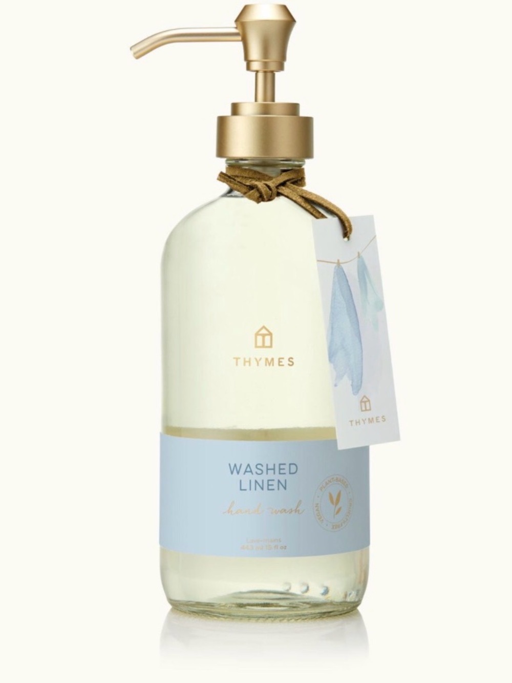 Thymes Hand Wash - 15 Fl Oz - Washed Linen